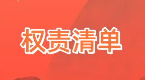 权责清单